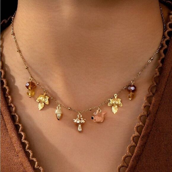 Anthropologie Jewelry - Squirrel necklace N1669